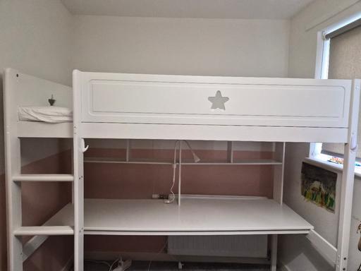 Buy & Sell Clerkenwell Central London - Photos for High Sleeper bed with desk and chair