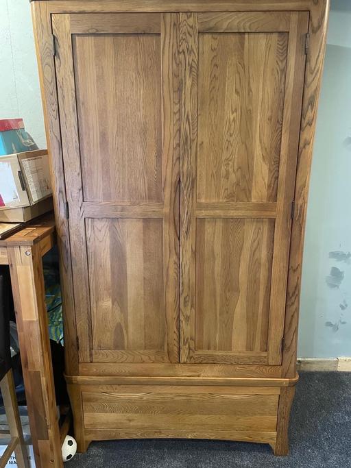 Buy & Sell Birmingham Sandwell - Photos for Orrick double Wardrobe in rustic oak x2