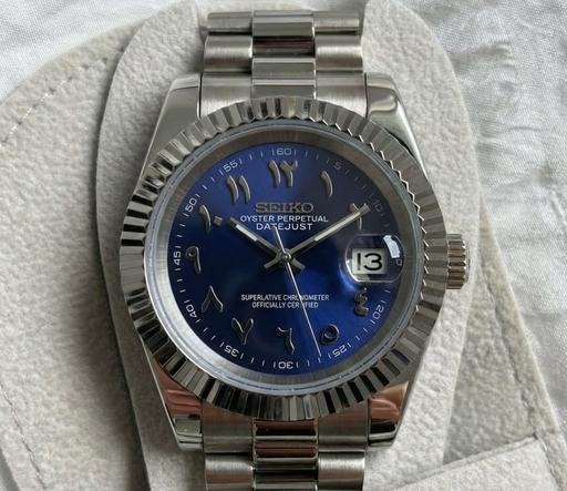 Buy & Sell Burnage Manchester - Photos for Seiko Royal Blue | Arabic Dial Watch