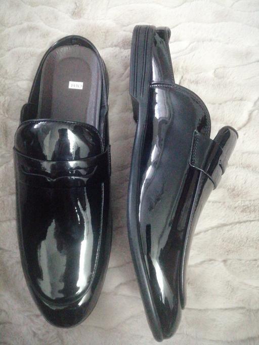 Buy & Sell Heath Town Wolverhampton - Photos for New men's black patent formal slip ons