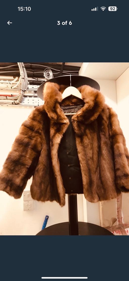 Buy & Sell Maida Vale West London - Photos for Originally mink jacket (size small)