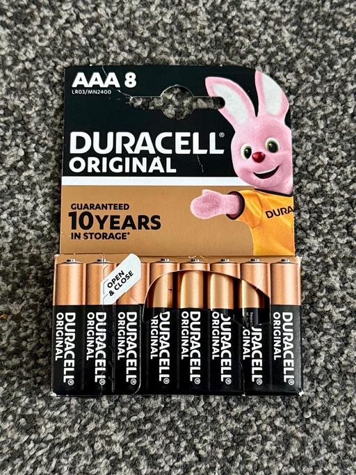 Buy & Sell Reddish Stockport - Photos for Duracell Original 8 pack AAA Batteries NEW