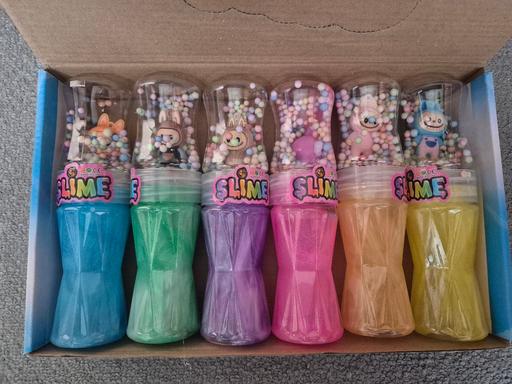Buy & Sell Crumpsall Manchester - Photos for new 6pk Labubu Slime Pots With Figures