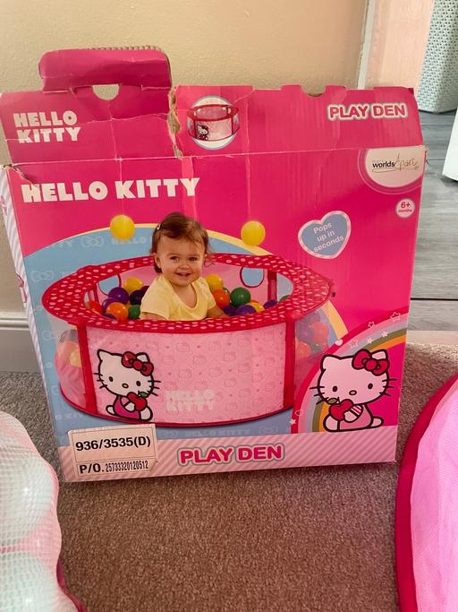 Buy & Sell Ynysddu Caerphilly - Wales - Photos for Hello Kitty play den with balls
