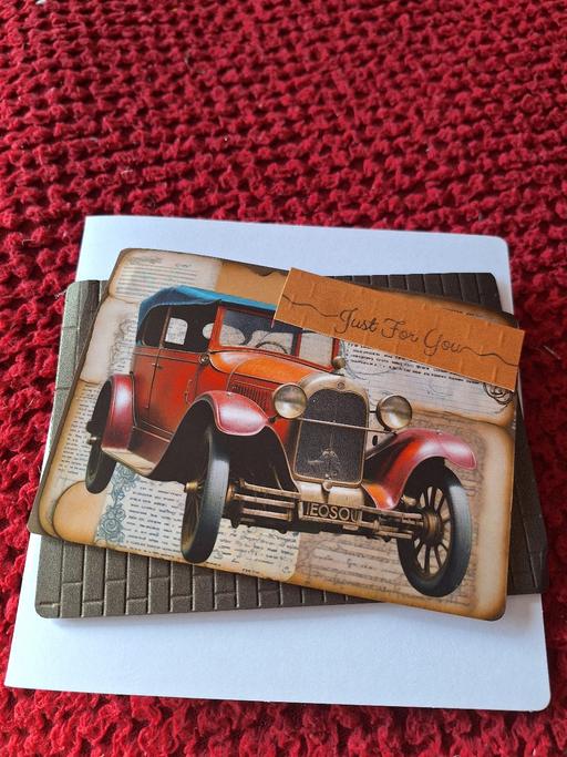 courses Rubery Birmingham - Photos for red Vintage car Father's ! Day card