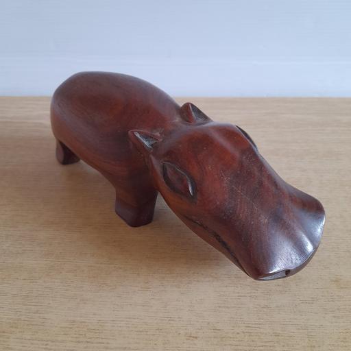 Buy & Sell Preston South Ribble - Photos for CARVED WOIDEN HIPPO