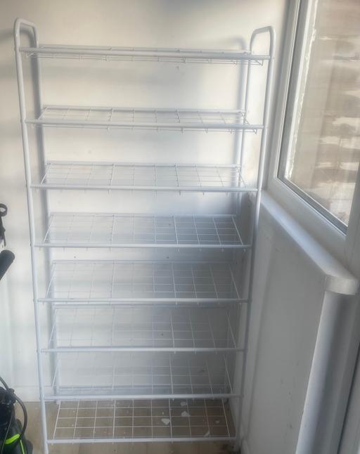 Buy & Sell Oldbury Sandwell - Photos for White metal shoe rack