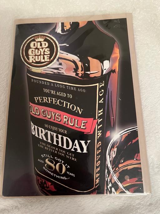 Buy & Sell Easington Lane Sunderland - Photos for Male Birthday Card By Hallmark