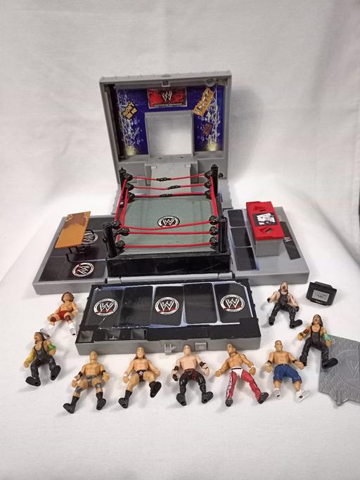 Buy & Sell Tyseley Birmingham - Photos for WWE JAKKS MICRO AGGRESSION RING PLAYSET.