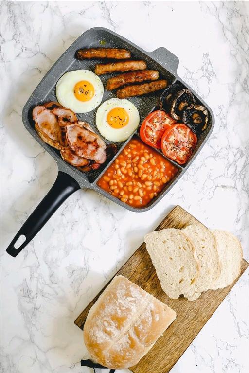 Buy & Sell Yardley Birmingham - Photos for MasterClass Cast Aluminium 3Section Grill Pan