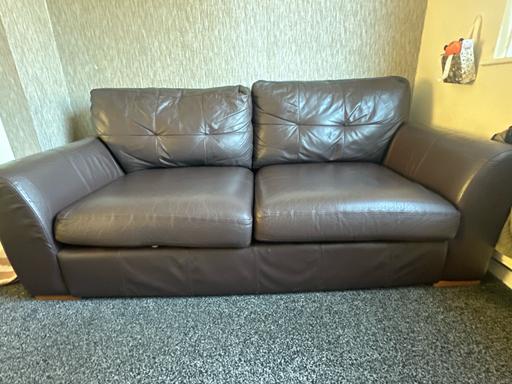 Buy & Sell Birchills Walsall - Photos for Leather sofas,free mirror 