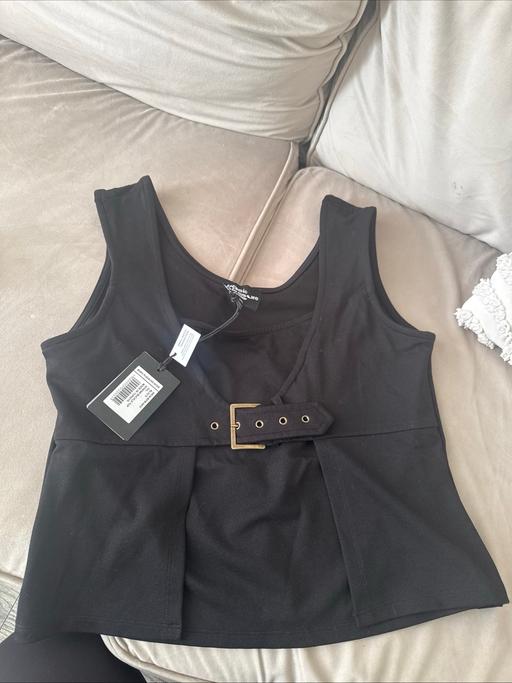Buy & Sell Leicester Blaby - Photos for Ladies black top with buckle