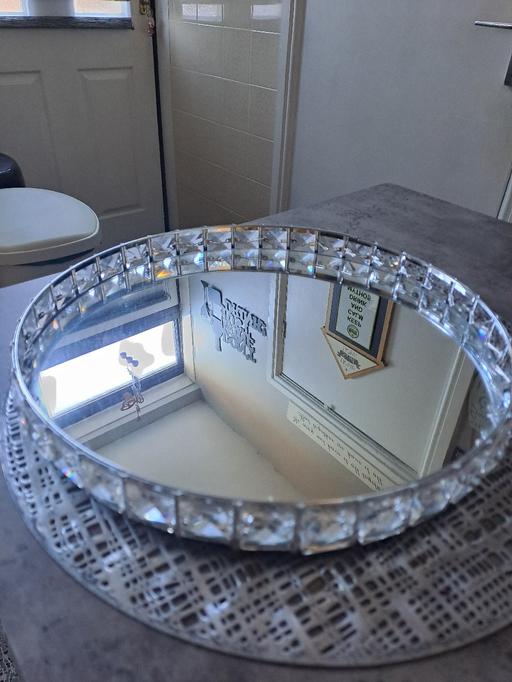 Buy & Sell Heeley Sheffield - Photos for large mirrored candle plate