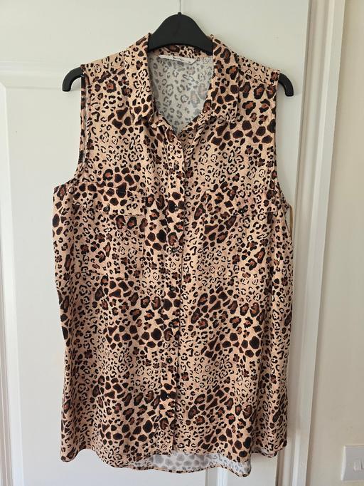 Buy & Sell Rowley Regis Sandwell - Photos for Tu Woman leopard print blouse 👚 uk14