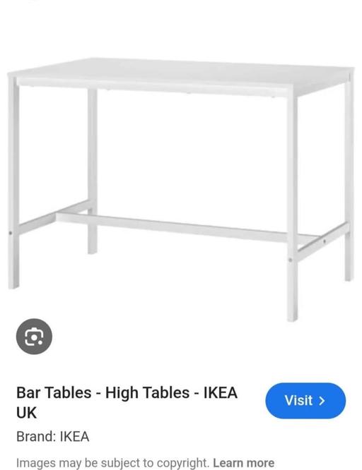 Buy & Sell St Paul`s Cray South East London - Photos for Ikea high table/breakfast bar and stools