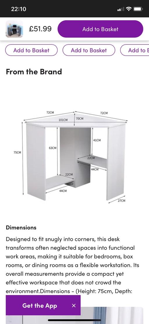 Buy & Sell Tividale Sandwell - Photos for Corner desk