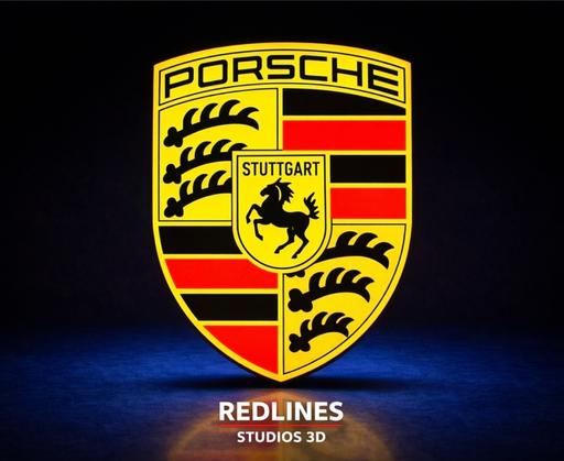 Buy & Sell Park Farm Industrial Estate Redditch - Photos for Porsche Crest LED Dimmable Light Box (USB)