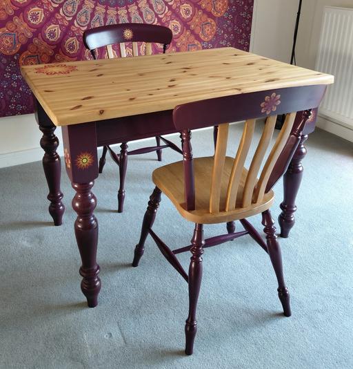 Buy & Sell Bridgwater Somerset - Photos for upcycled table and chairs