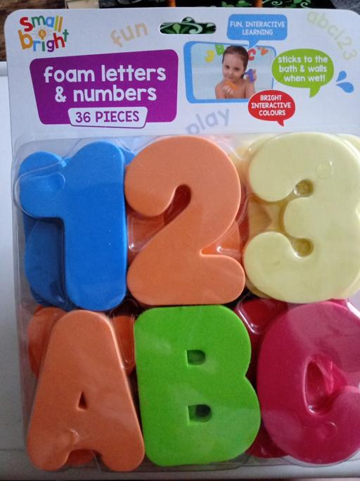 Buy & Sell Horncastle East Lindsey - Photos for new pack of 36 foam letters set