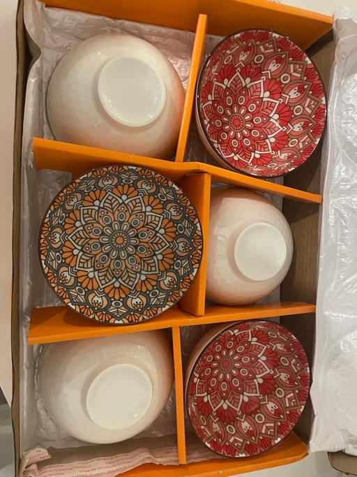 Buy & Sell Woodside Central Bedfordshire - Photos for 6pcs Ceramic Bohemian Style Tableware