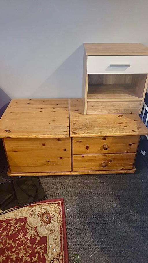 Buy & Sell Enfield Town Centre Enfield - Photos for Large Pine Coffee Table with storage