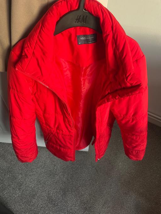Buy & Sell Walsall Wood Walsall - Photos for Red puffer jacket size 10