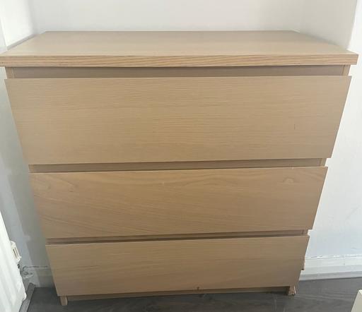 Buy & Sell Southend South East London - Photos for Malm wooden chest of drawers