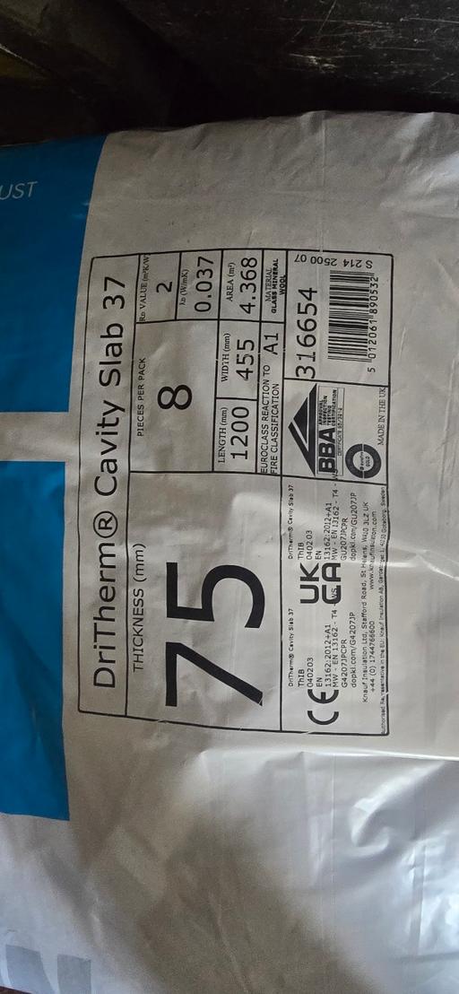 Buy & Sell Tipton Sandwell - Photos for insulation slabs 75mm £17