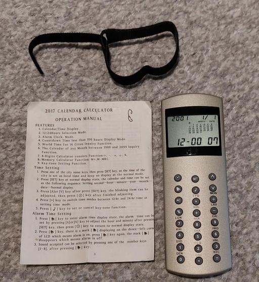 Buy & Sell Wolverhampton City Centre Wolverhampton - Photos for CALENDAR/CALCULATOR AND 2017 B001 new