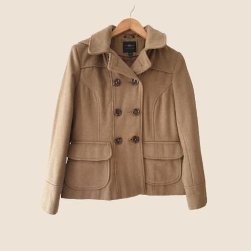 Buy & Sell Harrow Town Centre Harrow - Photos for Pea Coat in Camel colour, size UK 12, Excelle