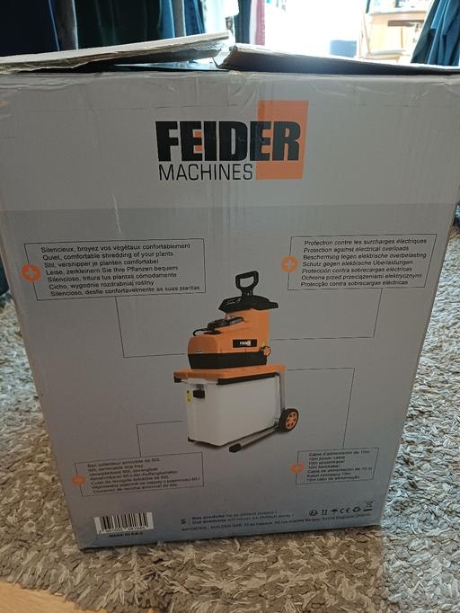 Buy & Sell Worcester Park Sutton - Photos for new Feider electric shredder