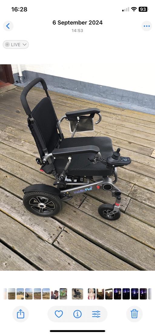 Buy & Sell Romford Havering - Photos for Electric folding wheelchair