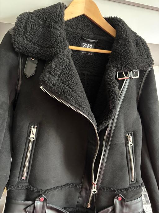 Buy & Sell Greenford Ealing - Photos for Zara black suede jacket
