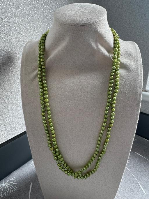 Buy & Sell Melton Mowbray Melton - Photos for Ladies Green String Of Fresh Water Pearls