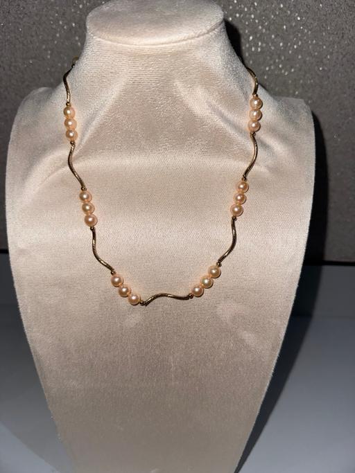Buy & Sell Melton Mowbray Melton - Photos for Ladies Gold Plated Fresh Water Pearl Necklace