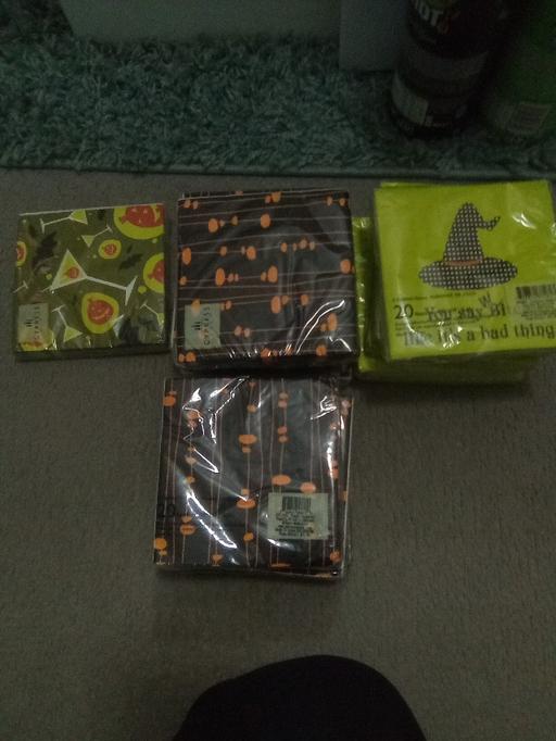 Buy & Sell Frankley Bromsgrove - Photos for Halloween napkins