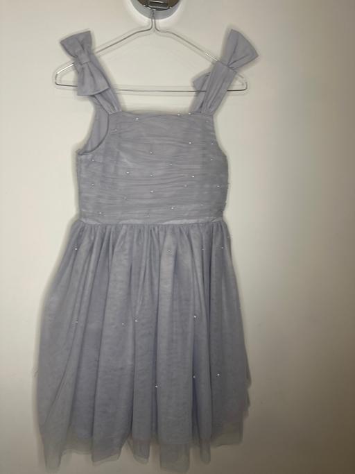 Buy & Sell Euston Square North West London - Photos for Monsoon girls blue-grey pearl dress