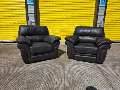 Buy & Sell Birmingham New Street Birmingham - Photos for scs leather chair x2