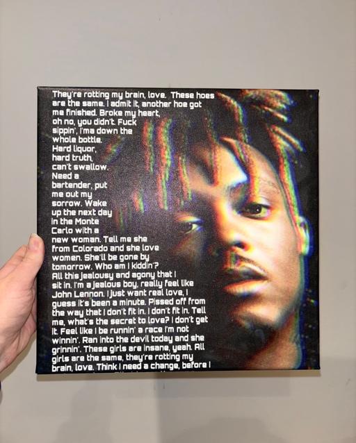 Buy & Sell Cliftonville West Northamptonshire - Photos for Juice Wrld Frame