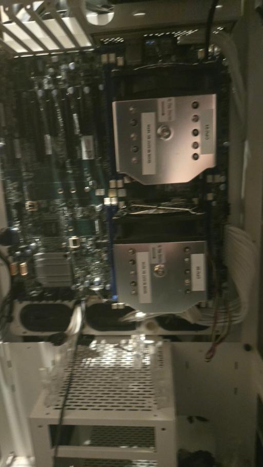 Buy & Sell Stockley Park Hillingdon - Photos for dual intel-xeon tyan mobo+2x cpus/coolers