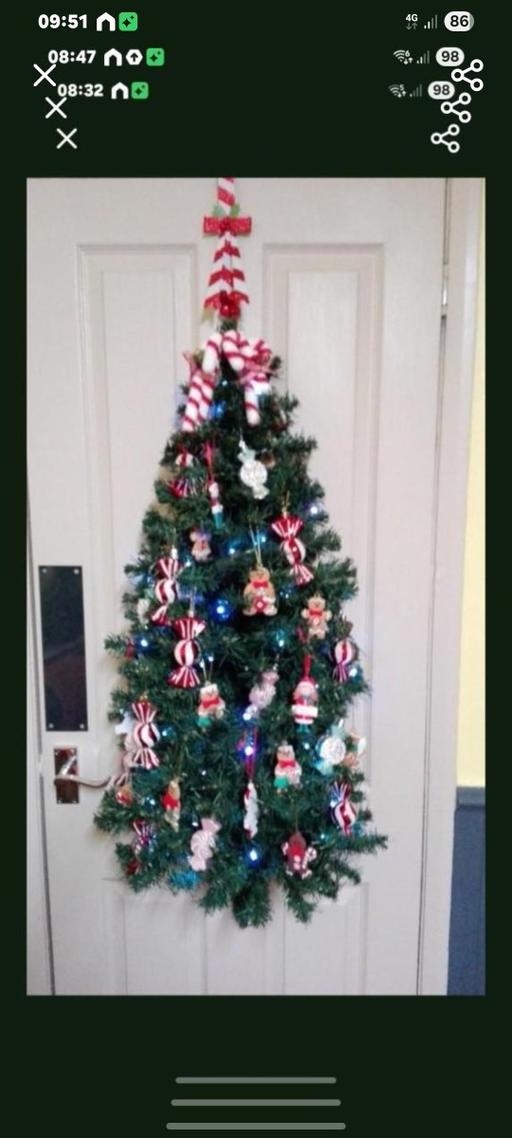 Buy & Sell Rowley Regis Sandwell - Photos for Christmas door tree 