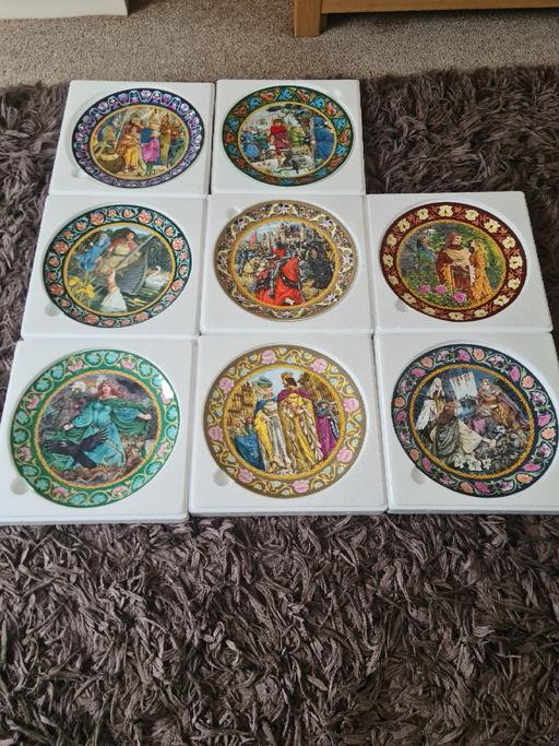 Buy & Sell Hasbury Dudley - Photos for 8 Wedgwood collectable King Arthur plates