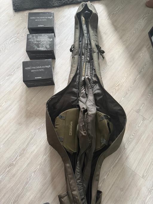 Buy & Sell Wylde Green Birmingham - Photos for Top quality 3 rod reel Shimano technium mgs