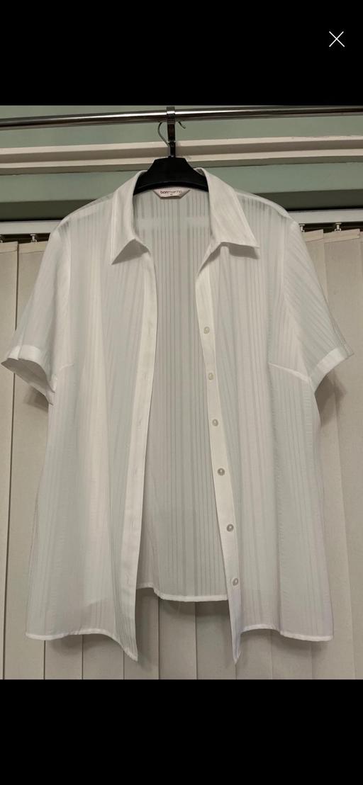 Buy & Sell Eaglescliffe Stockton-on-Tees - Photos for White Shirt/Blouse Size 18