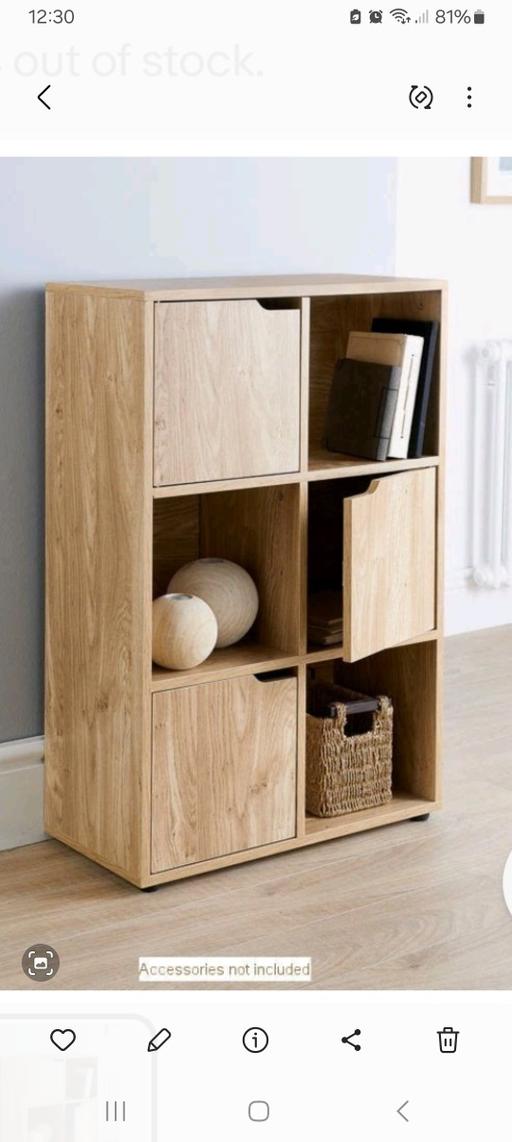 Buy & Sell Sparkhill Birmingham - Photos for free standing 6 cube storage cabinet/bookshel