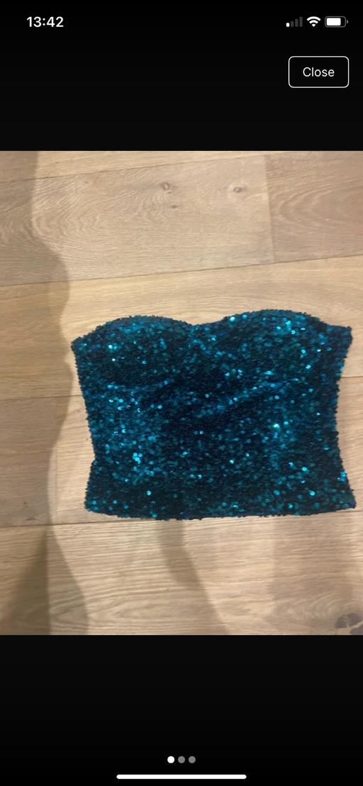 Buy & Sell Acton West London - Photos for Sequin bra crop top