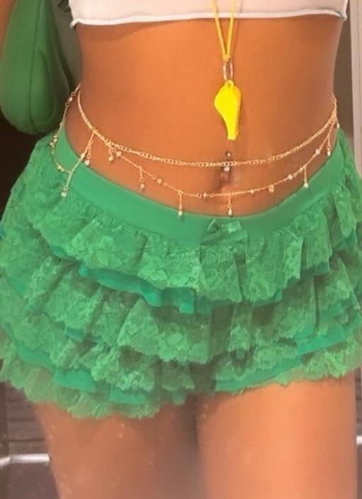 Buy & Sell Totterdown Bristol - Photos for Green ruffle shorts