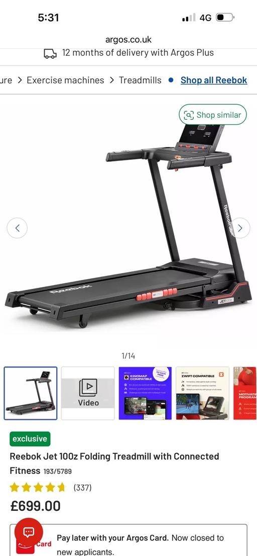 Buy & Sell Whitefield Bury - Photos for Reebok Treadmill