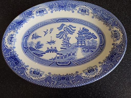 Buy & Sell Woodthorpe Charnwood - Photos for Vintage Staffordshire ironstone oval plate