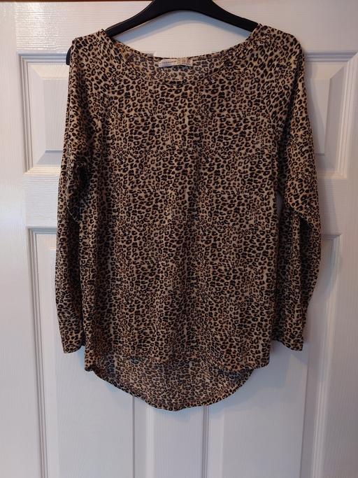 Buy & Sell Woodthorpe Charnwood - Photos for Women's leopard print long sleeve top size 8